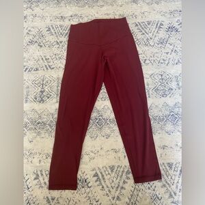 Aerie Maroon Leggings
